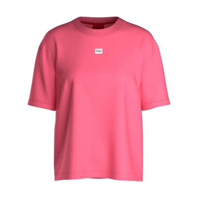 тениска,мъжки,тениски,дамски,тениски,hugo,signature,10249155,red,short,sleeve,t,shirt,pink,(bright,pink)
