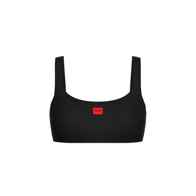 дамски,бански,костюми,hugo,signature,bandeau,10273128,bikini,top,black,(black)