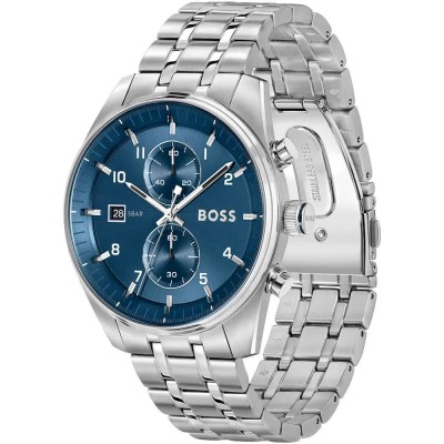 часовник,часовници,boss,1514216,44mm,watch,silver,(silver,blue)