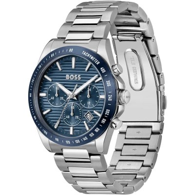 часовник,часовници,boss,1514240,41mm,watch,silver,(silver,blue)