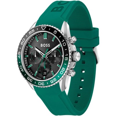 часовник,часовници,boss,1514246,43mm,watch,green,(green,black)