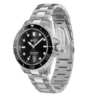 часовник,часовници,boss,1514295,41mm,watch,silver,(silver,black)
