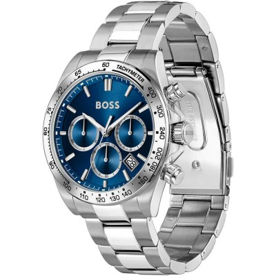часовник,часовници,boss,1514315,44mm,watch,silver,(silver,blue)