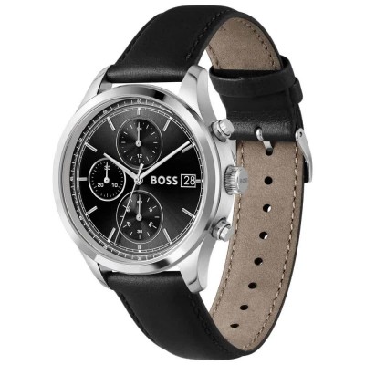 часовник,часовници,boss,1514326,41mm,watch,silver,(black,black)