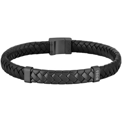 бижутерия,hugo,1580676m,bracelet,black,(black)