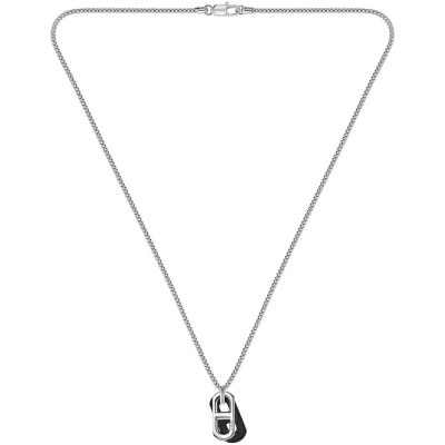 бижутерия,hugo,1580781,necklace,silver,(silver,black)