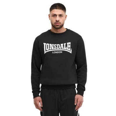блуза,мъжки,пуловери,lonsdale,welham,sweatshirt,black,(black,white)