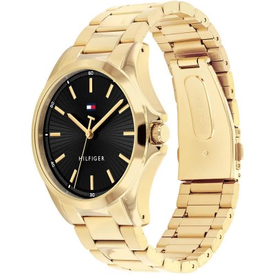 часовник,часовници,tommy,hilfiger,bruce,43mm,watch,golden,(gold,black)