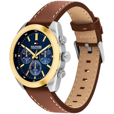 часовник,часовници,tommy,hilfiger,hudson,40mm,watch,brown,(brown,gold,navy)