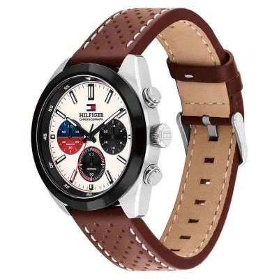часовник,часовници,tommy,hilfiger,hudson,40mm,watch,brown,(brown,parchment)