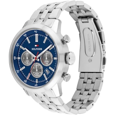 часовник,часовници,tommy,hilfiger,kent,43mm,watch,silver,(silver,navy)
