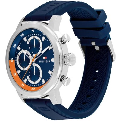 часовник,часовници,tommy,hilfiger,rocky,46mm,watch,blue,(navy,silver,navy,orange)