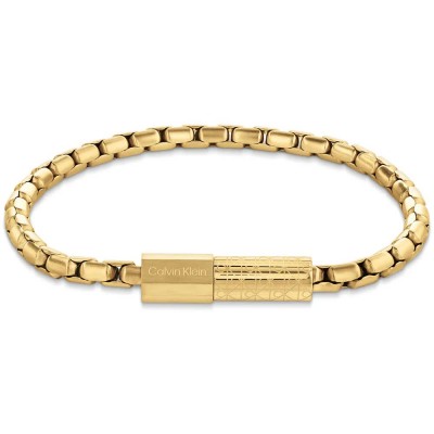 бижутерия,calvin,klein,contoured,barrel,bracelet,golden,(gold)
