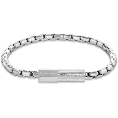 бижутерия,calvin,klein,contoured,barrel,bracelet,silver,(silver)