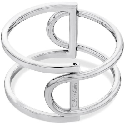 бижутерия,calvin,klein,contoured,geometry,bracelet,silver,(silver)