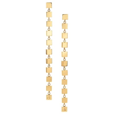бижутерия,calvin,klein,geometric,earrings,golden,(gold)