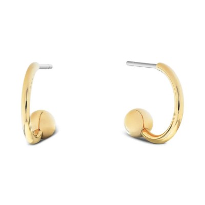 бижутерия,calvin,klein,pure,essentials,earrings,golden,(gold)