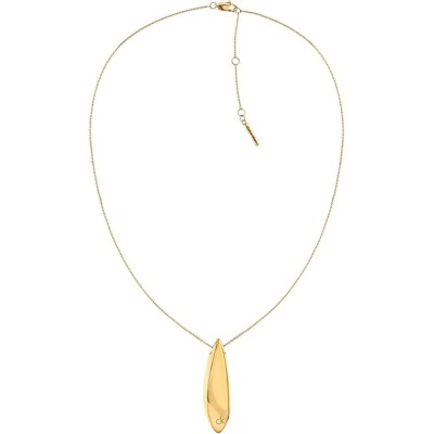 бижутерия,calvin,klein,sculpted,necklace,golden,(gold)