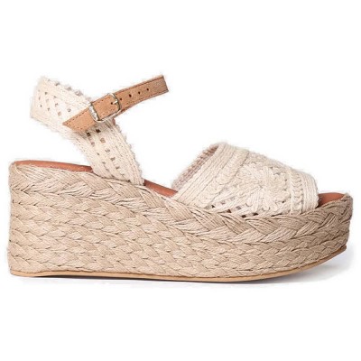 сандали,на,платформа,дамски,сандали,и,чехли,toni,pons,renata,esparto,wedge,sandals,beige,(ecru)