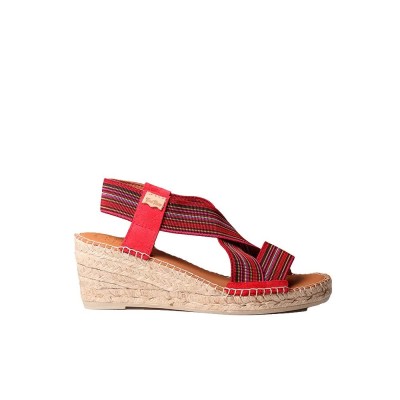сандали,на,платформа,дамски,сандали,и,чехли,toni,pons,tina,esparto,wedge,sandals,red,(wine)