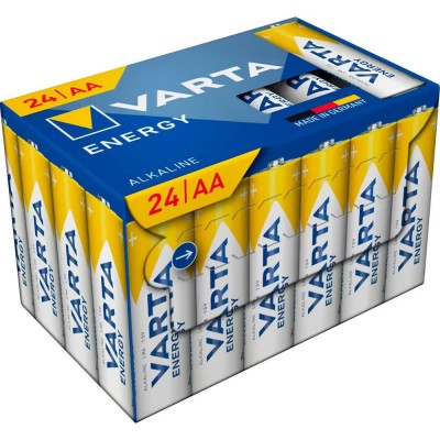 батерии,varta,energy,lr6,aa,alkaline,batteries,24,units,blue,(white,yellow)