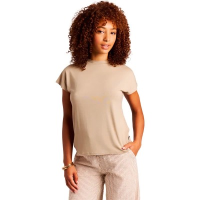 тениска,мъжки,тениски,дамски,тениски,protest,agnes,short,sleeve,t,shirt,beige,(bamboo,beige)