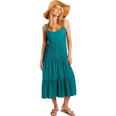 рокля,дамски,поли,и,рокли,protest,cookies,sleeveless,long,dress,green,blue,(peack,green)