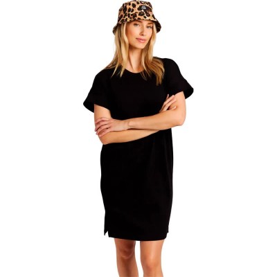 рокля,дамски,поли,и,рокли,protest,pett,short,sleeve,short,dress,black,(true,black)