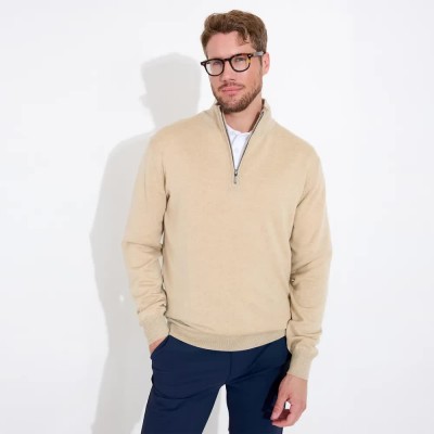 блуза,мъжки,пуловери,дамски,пуловери,abacus,golf,liffin,knitted,wind,sweater,beige,(sandshell)