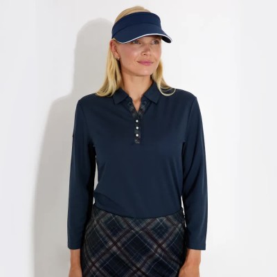 блуза,мъжки,пуловери,дамски,пуловери,abacus,golf,limerick,3,4,sleeve,woman,sweater,blue,(navy,combo)