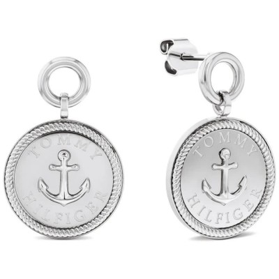 бижутерия,tommy,hilfiger,2781031,earrings,silver,(silver)