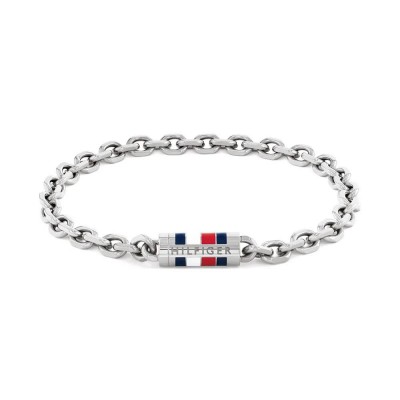 бижутерия,tommy,hilfiger,bruch,bracelet,silver,(silver,red)