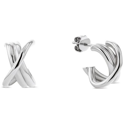 бижутерия,tommy,hilfiger,naukn,earrings,silver,(silver,red)