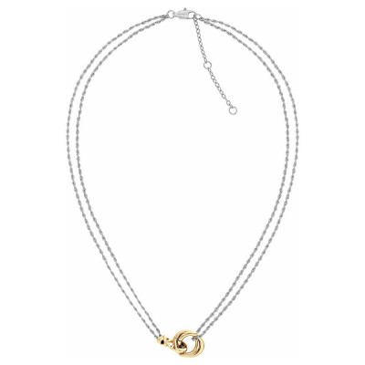 бижутерия,tommy,hilfiger,naukn,necklace,silver,(gold)