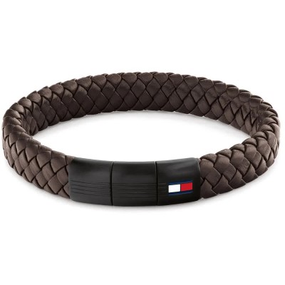 бижутерия,tommy,hilfiger,rbrbe,bracelet,brown,(black,black)