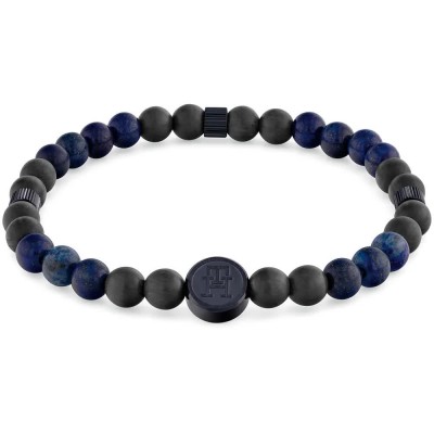 бижутерия,tommy,hilfiger,t85bl,bracelet,blue,(blue,black)