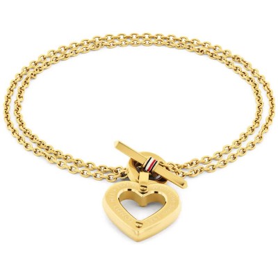 бижутерия,tommy,hilfiger,toghe,bracelet,golden,(gold)
