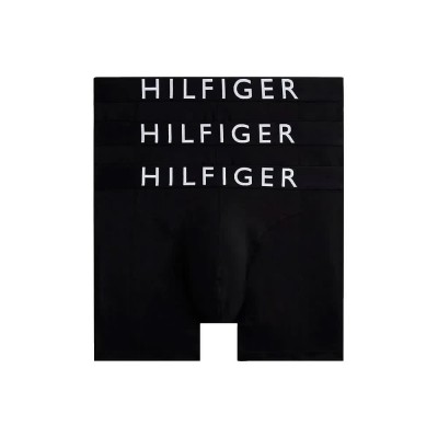 боксерки,мъжко,бельо,tommy,hilfiger,um0um03690,brief,boxers,3,units,black,(black,black,black)