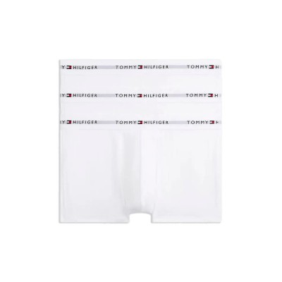 боксерки,мъжко,бельо,tommy,hilfiger,um0um03889,trunk,boxers,3,units,white,(white,white,white)