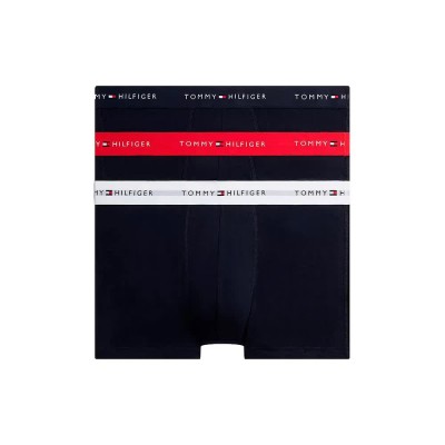 боксерки,мъжко,бельо,tommy,hilfiger,um0um03890,trunk,boxers,3,units,black,(primary,red,white,desert,sky)