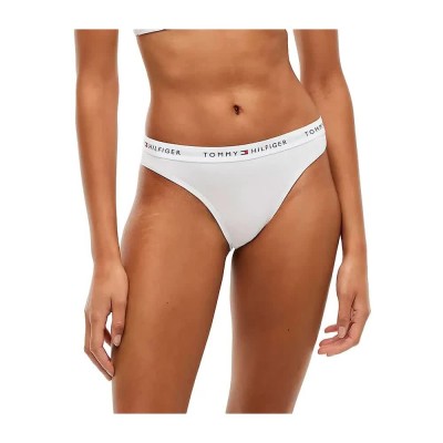 дамско,бельо,дамски,бикини,и,танкини,tommy,hilfiger,uw0uw03836,panties,white,(white)