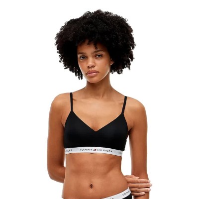 бюстие,дамско,бельо,дамски,бикини,и,танкини,tommy,hilfiger,uw0uw06441,bralette,lift,bra,black,(black)