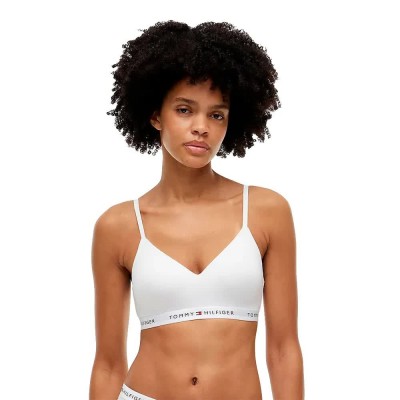 бюстие,дамско,бельо,дамски,бикини,и,танкини,tommy,hilfiger,uw0uw06441,bralette,lift,bra,white,(white)