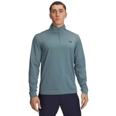блуза,мъжки,пуловери,under,armour,golf,drive,1,4,zip,sweatshirt,blue,(jasper,blue,midnight,navy)