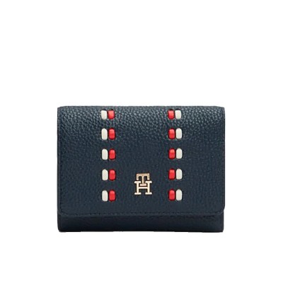 портфейли,и,портмонета,tommy,hilfiger,aw0aw18246,woman,wallet,blue,(space,blue)