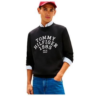 блуза,мъжки,пуловери,tommy,hilfiger,mw0mw41426,sweatshirt,black,(black)