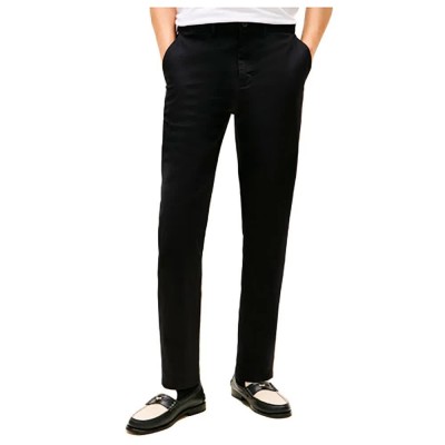 панталони,тип,чино,мъжки,панталони,дамски,панталони,tommy,hilfiger,mw0mw40690,chino,pants,black,(black)