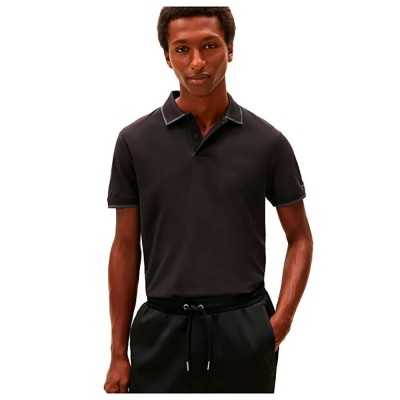 дамски,блузи,с,яка,мъжки,блузи,с,яка,tommy,hilfiger,mw0mw41607,short,sleeve,polo,black,(black)