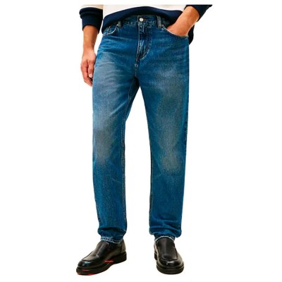 дънки,мъжки,панталони,дамски,панталони,tommy,hilfiger,mw0mw41890,tapered,fit,jeans,blue,(benny,blue)