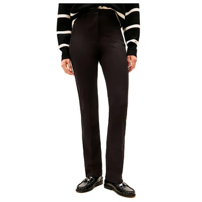 панталони,мъжки,панталони,дамски,панталони,tommy,hilfiger,ww0ww47797,flare,pants,black,(black)